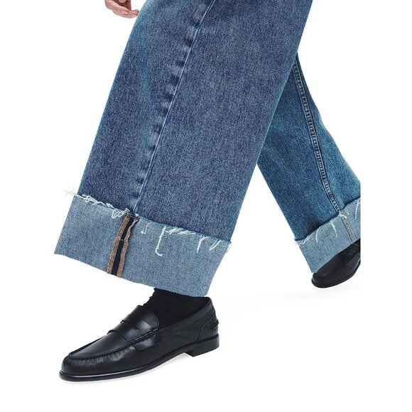 NWT $270 Rag & Bone Sofie Cuffed Crop Jeans Size 25 - Picture 4 of 10